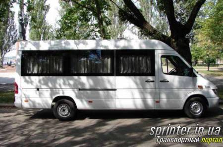 Пассажирские перевозки Микроавтобусы (от 9 до 21 мест ) Mersedes Sprinter 313 maxi
